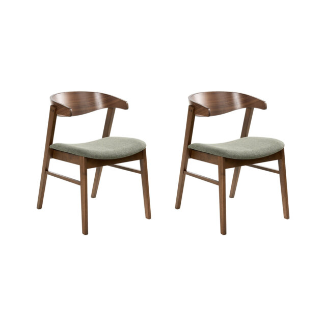 45cm H Fabric Upholstered Low Back Side Chair