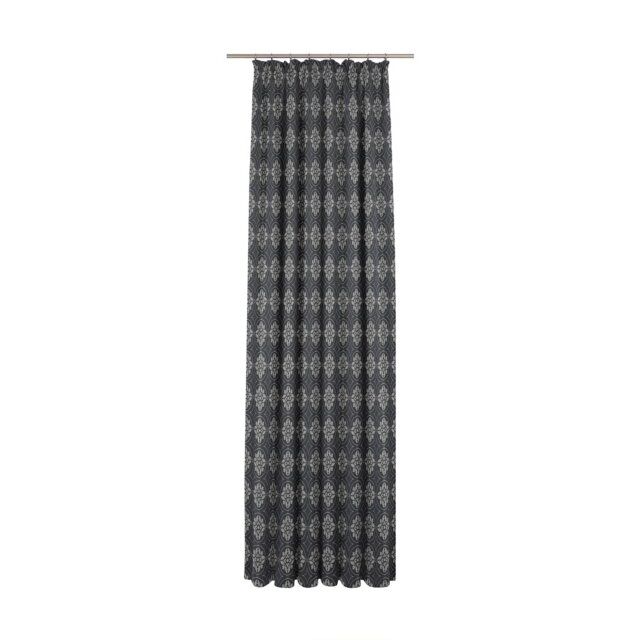 Curtain Heilwood with ruffle tape (1 piece), opaque
