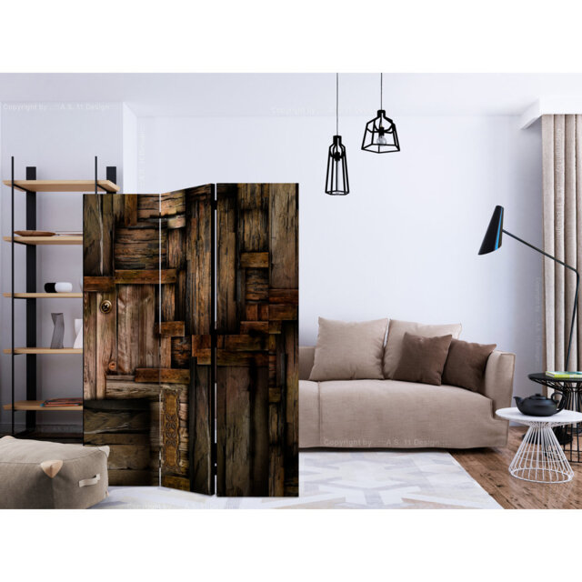 Room Divider - Wooden Puzzle [Room Dividers]