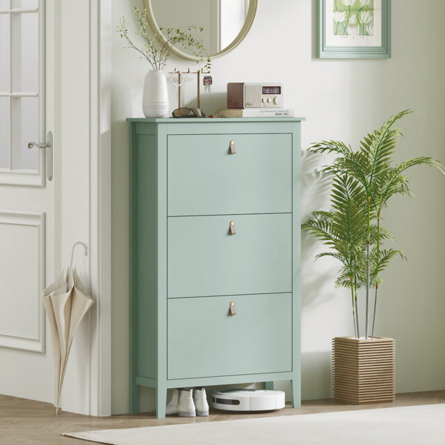 21 Pair Shoe Storage Cabinet