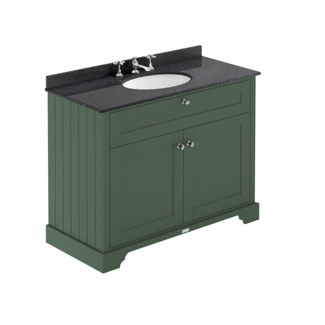 Old London 1020mm Single Bathroom Vanity with Integrated Stone Basin