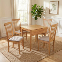 Ankrum Sofie Extendable Drop Leaf Solid Oak Table