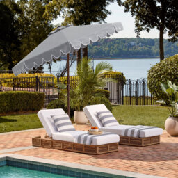 b&q patio umbrella ABCCANOPY 9FT Outdoor Half Umbrella(Dark Gray) Create a comfortable GoodHome Temara 2.8m Terracotta Standing