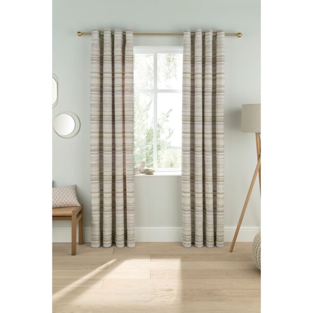 Serena Eyelet Room Darkening Curtains - Privacy and Light Control