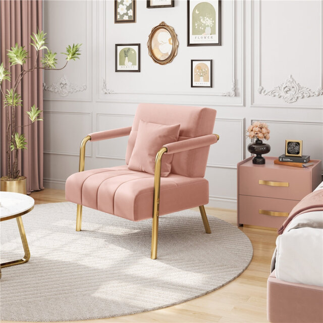 Color Upholstered Armchair