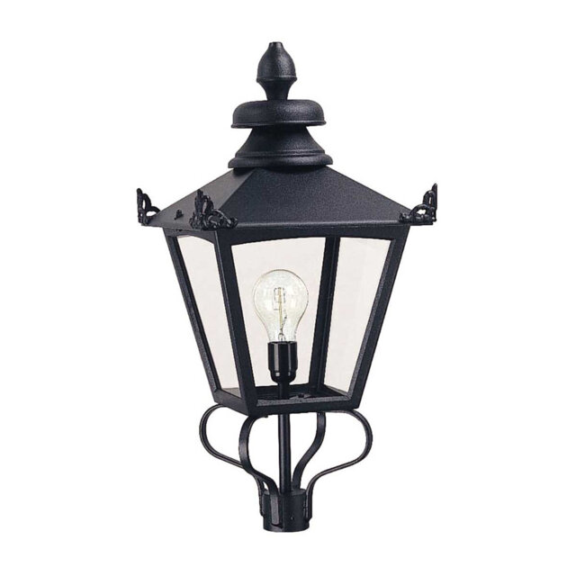 Verbrande Black 1 -Light 66Cm H Hardwired Lamp Post (Full)