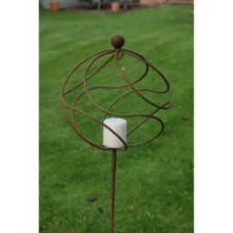 Metal Floor Candlestick