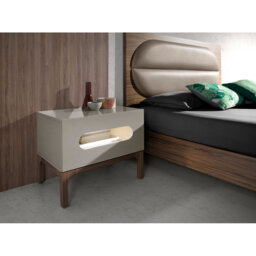 60cm W Manufactured Wood Bedside Table