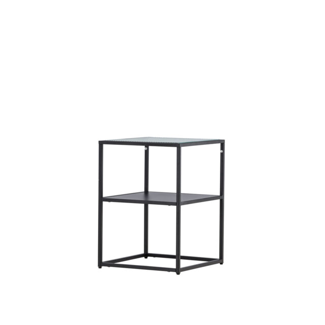 Bleiweiss Glass Top End Table