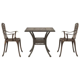 Garden Table Set Cast Aluminium Outdoor Dining Patio Furniture Terrace