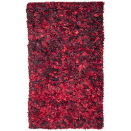 Godsey Flatweave Cotton Red Rug