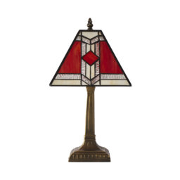 Aztec Tiffany Table Lamp