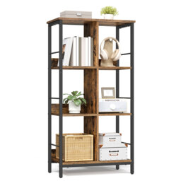 30cm W Steel Etagere Bookcase