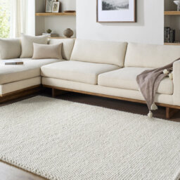 Moroccan Wool Hand Woven Area Rug