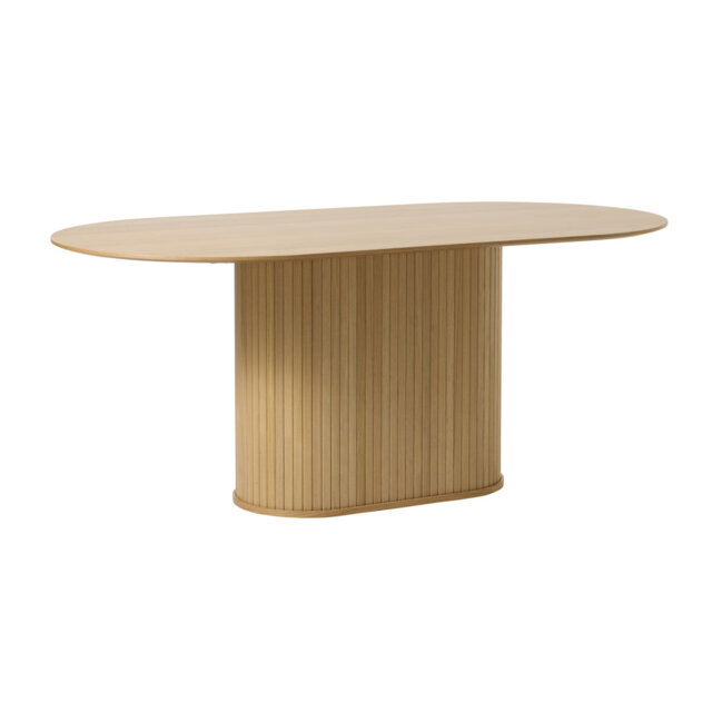 Bronsen Oak Oval Dining Table