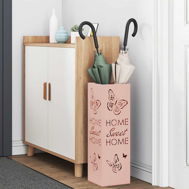 Umbrella Stand 15.5 X 15.5 X 49 Cm Steel