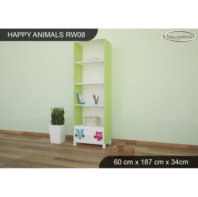 187cm H X 60cm W Cube Unit Kids Bookcase