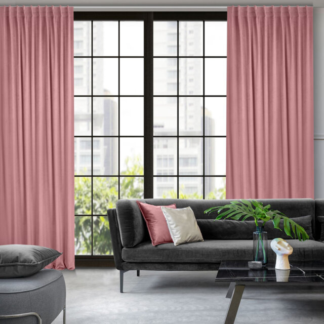 Odoaker Semi Sheer Curtains Single Panel