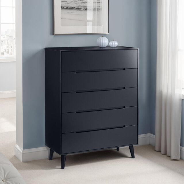 Heriberto 5 Drawer 90Cm W Chest of Drawers