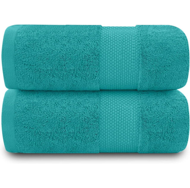 Miami Standard Cotton 700 GSM Bathroom Towel Set, Ultra Soft, Plush & Highly Absorbent Hand Towels, Bath Towels & Bath Sheets