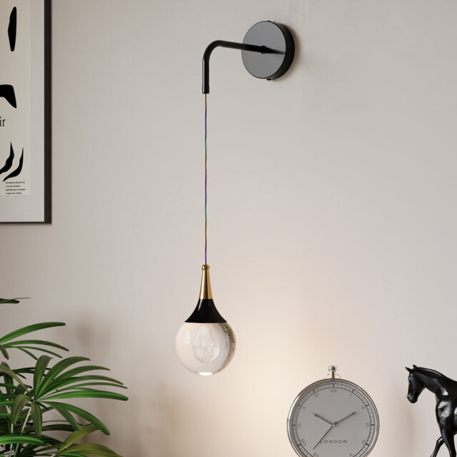 Iron LED Wallchiere