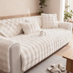 Non Slip Plush Soft Sofa Cover