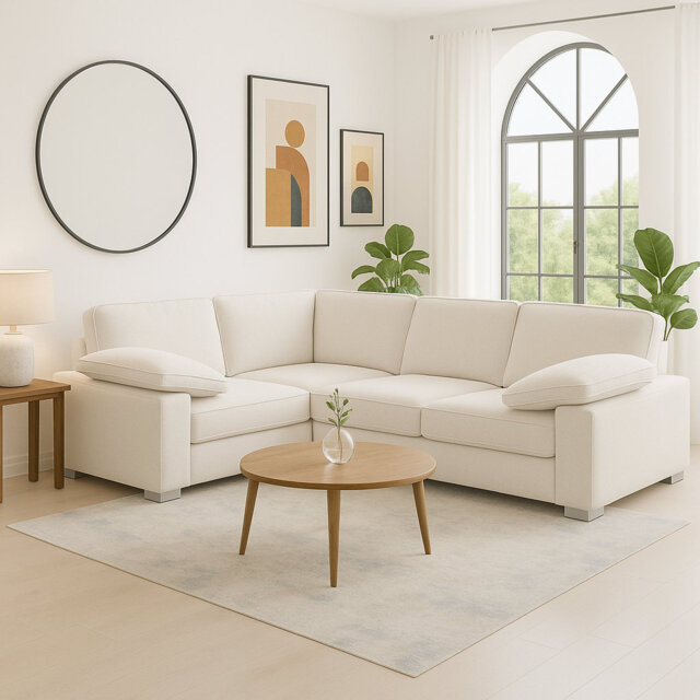 Ascot Left - Hand Corner Sofa 4 Seater Sofa With Chaise