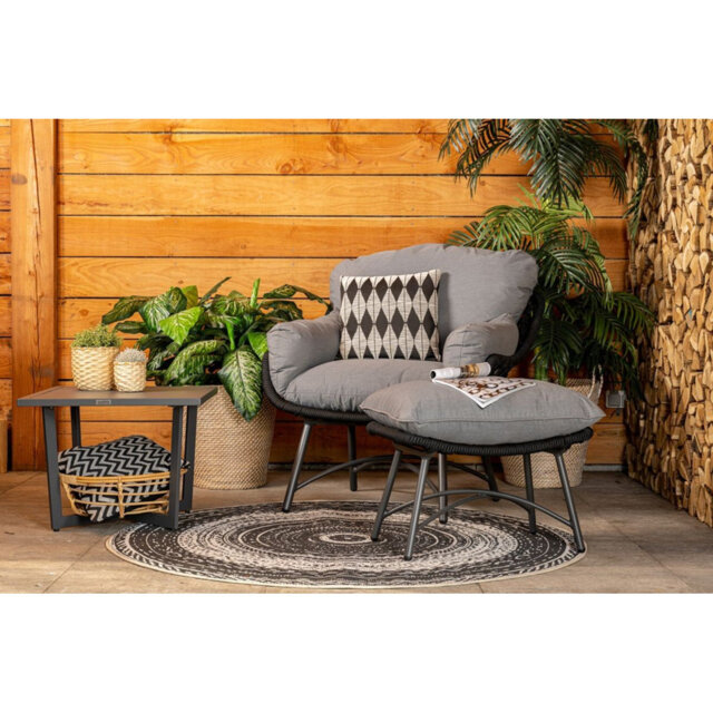 Behiye Square Outdoor Side Table , cm W cm D