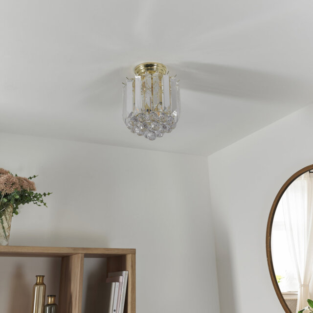 Kacey Acrylic Flush Mount