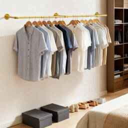 Oehlschlaeger Wall Mounted Clothes Rack