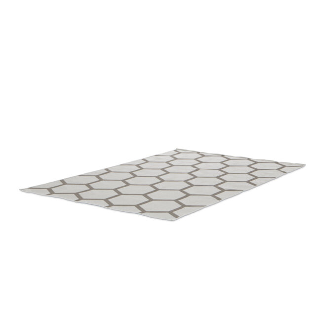 Jalynn Flatweave Grey Indoor/Outdoor Rug