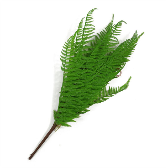 Artificial Fern Plant Realistic 60cm Bushy  Wood Fern Plant