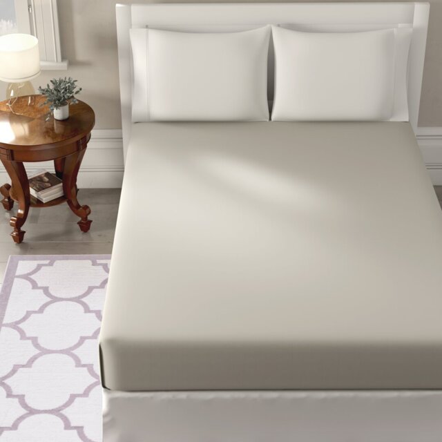 Easy Iron Percale Fitted Sheet