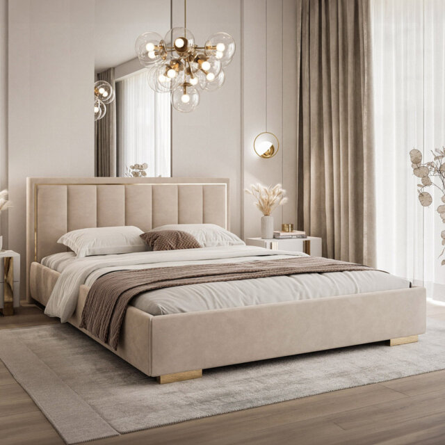 Upholstered Ottoman Bed