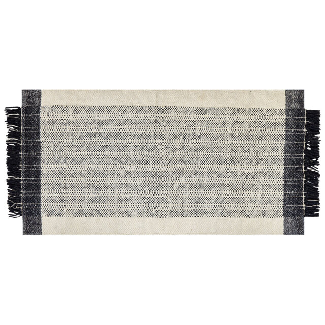 Mirano Striped Wool Hand Woven Indoor / Outdoor Area Rug