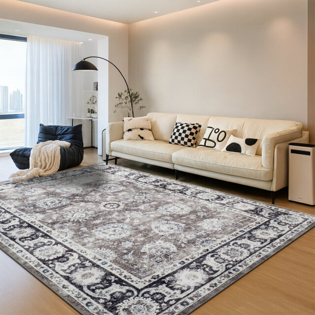 Vintage Oriental Area Rug â Living Room Large Rug for Cozy and Stylish Spaces