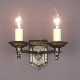 Chiasson Steel Candle Wall Light