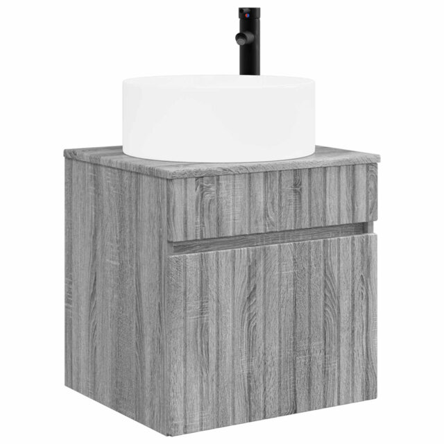 Single Bathroom Vanity with Ceramic Basin