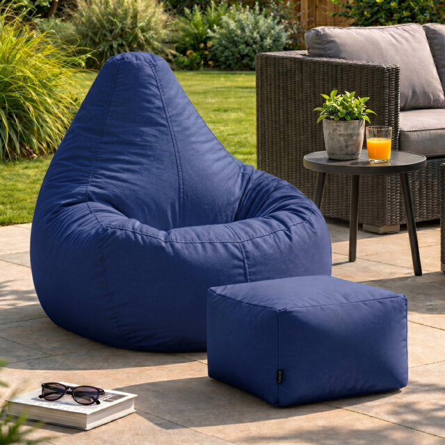 icon Recliner Bean Bag Chair & Pouffe