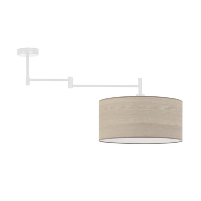 Blaike Fabric Semi Flush Mount