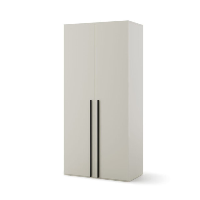 Woow 02 Hinged Door Wardrobe 100cm - Effortless Elegance for Modern Living