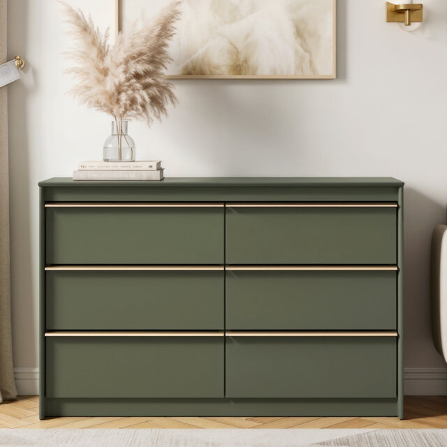 Queensland 6 Drawer Chest of Drawers