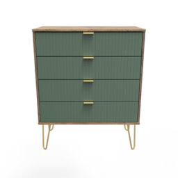Fully Assembled Alojz 4 - Drawer Chest of Drawers