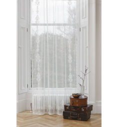 Gautreau Cotton Blend Sheer Single Curtain Panel