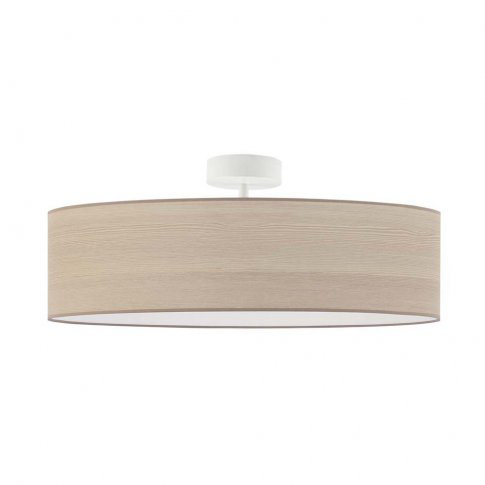 Bislim Fabric Semi Flush Mount