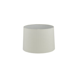26.5cm H Polyester Drum Lamp Shade ( Clip On ) in Ivory