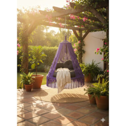 Porch Swing with Canopy