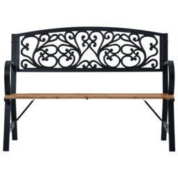 Jaheim Steel Outdoor Bench