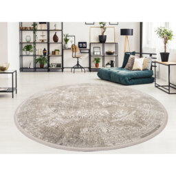Lowry Flatweave Grey/Gold Rug