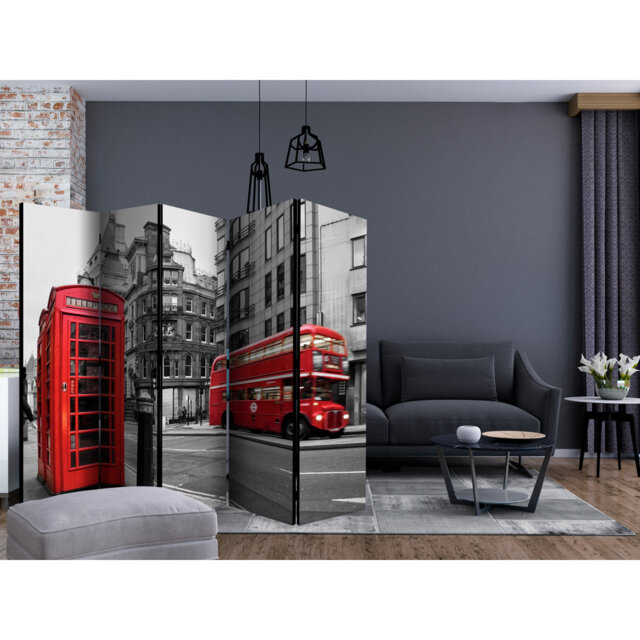 Room Divider - London Icons II [Room Dividers]